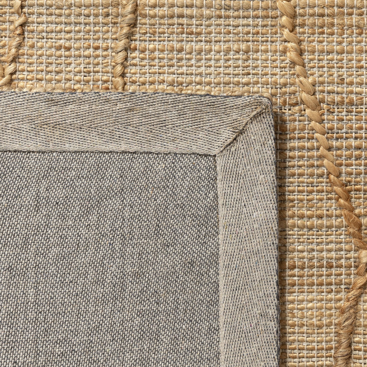 Maples-82390 Contemporary Hand-Woven Natural Cotton Indoor Area Rug - LR Home