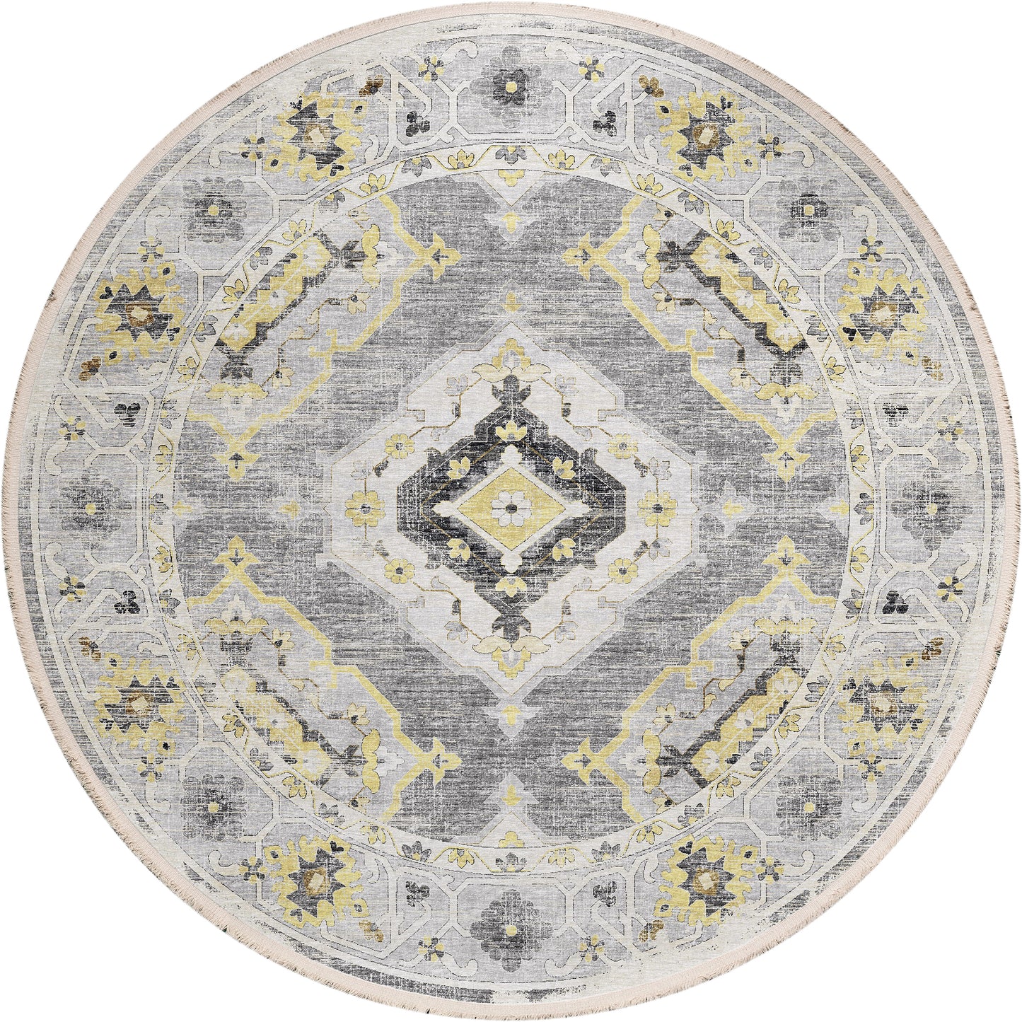 Machine Made Marbella MB1 Gray - Dalyn Rugs