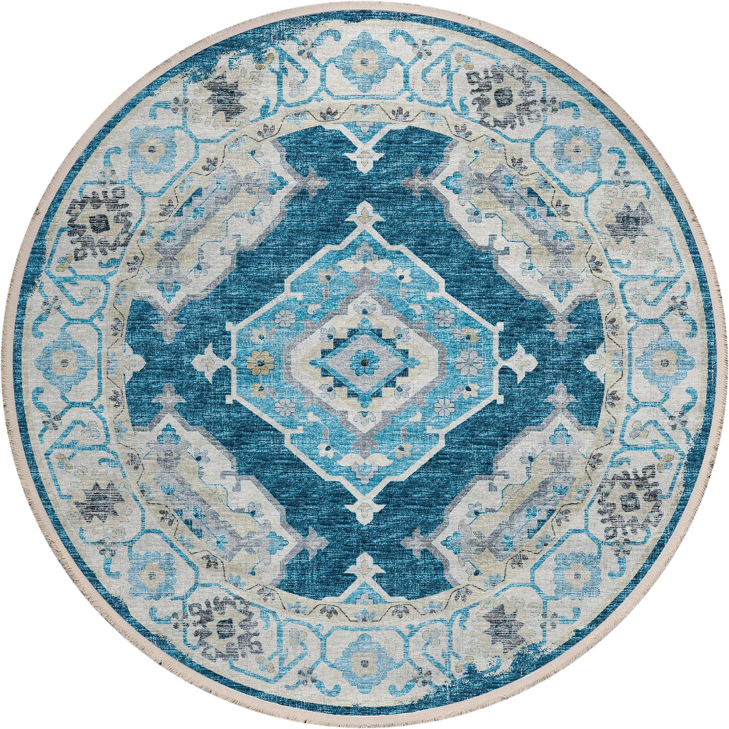 Machine Made Marbella MB1 Indigo - Dalyn Rugs