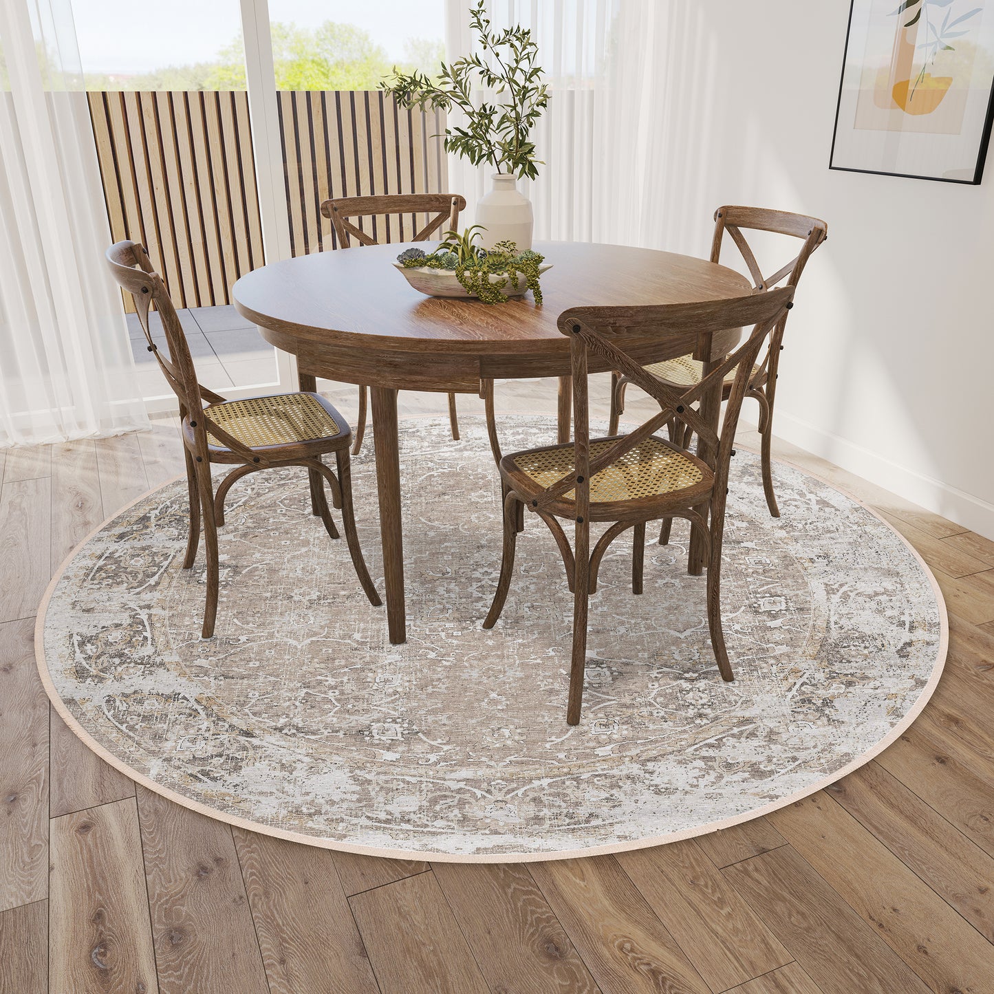 Machine Made Marbella MB2 Taupe - Dalyn Rugs