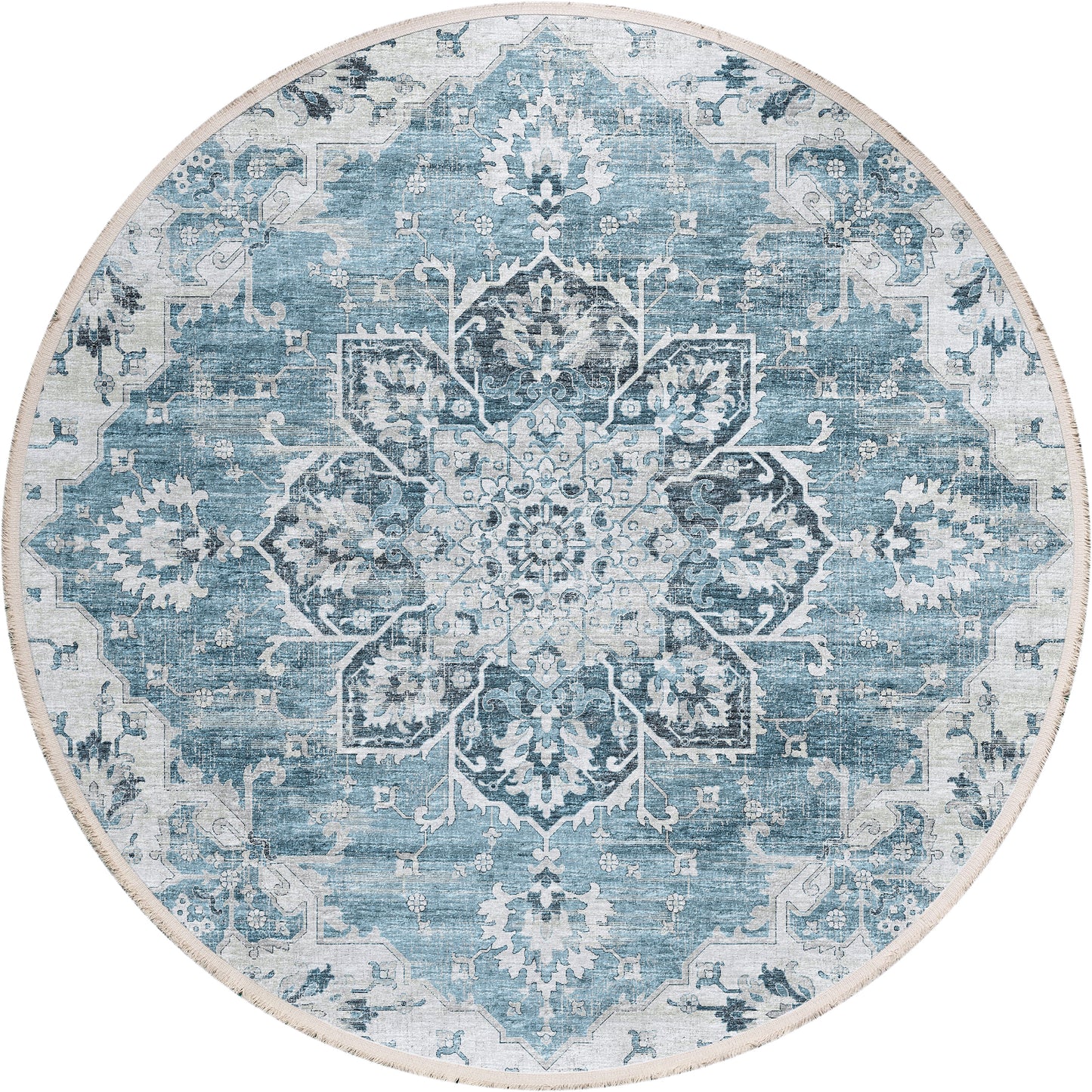 Machine Made Marbella MB3 Denim - Dalyn Rugs