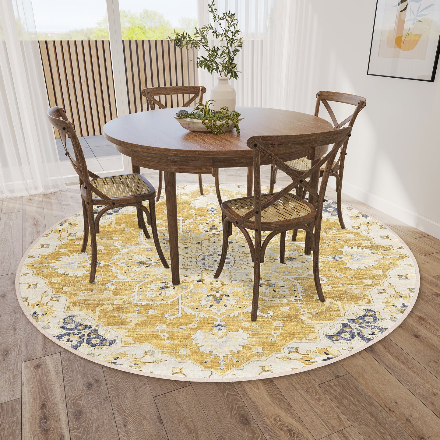 Machine Made Marbella MB3 Gold - Dalyn Rugs