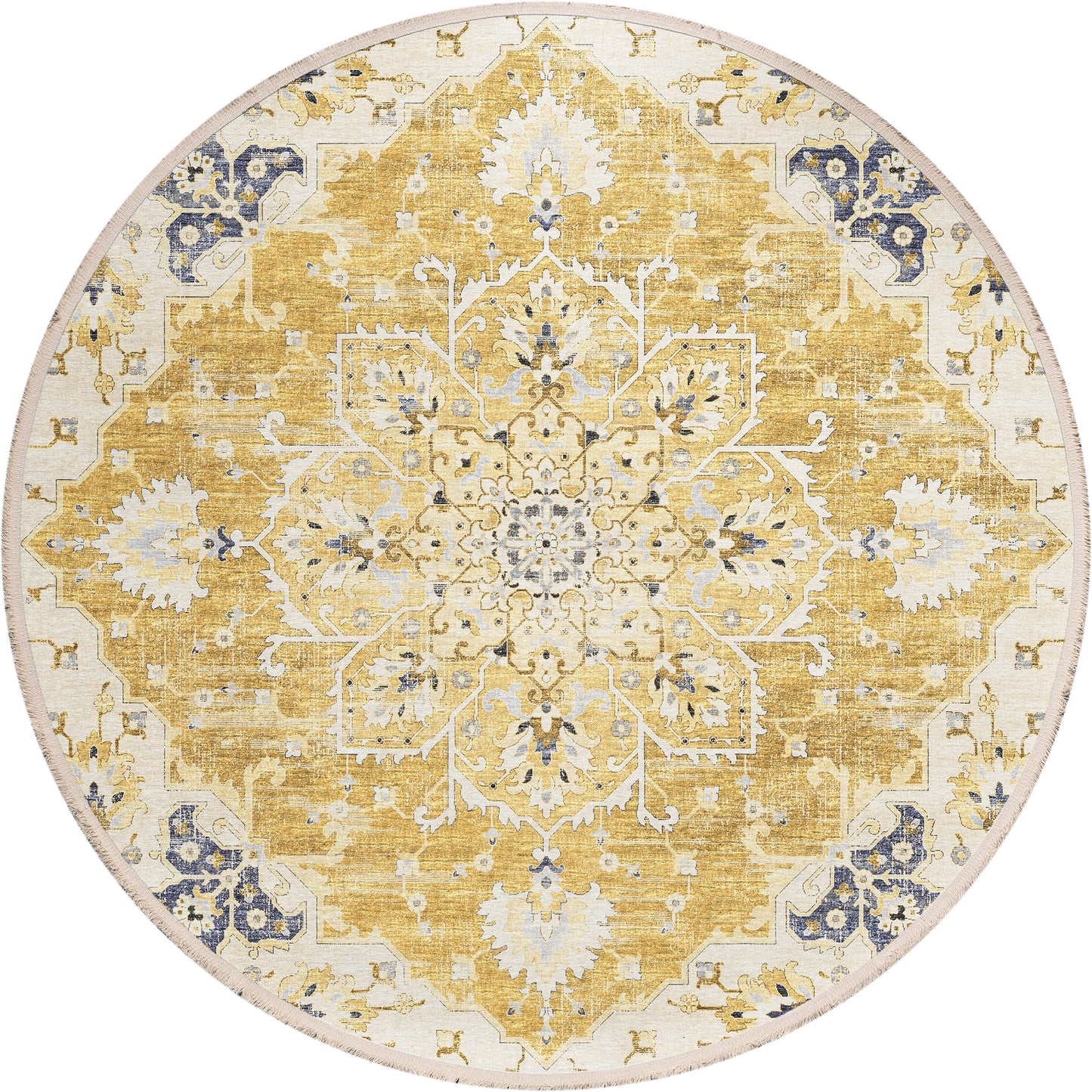 Machine Made Marbella MB3 Gold - Dalyn Rugs