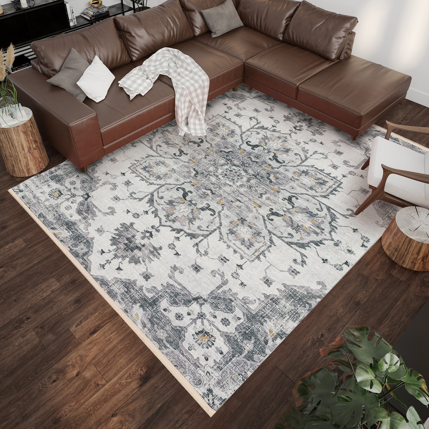 Machine Made Marbella MB3 Linen - Dalyn Rugs