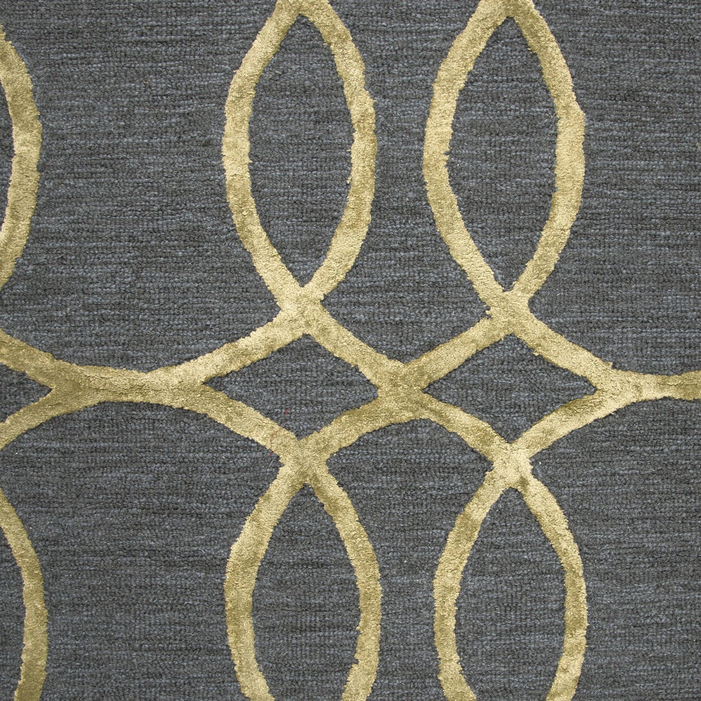 Monroe ME078A Gray Hand-Tufted Rug - Rizzy