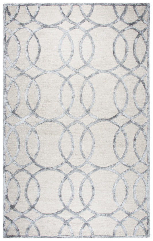 Monroe ME315A Cream Hand-Tufted Rug - Rizzy