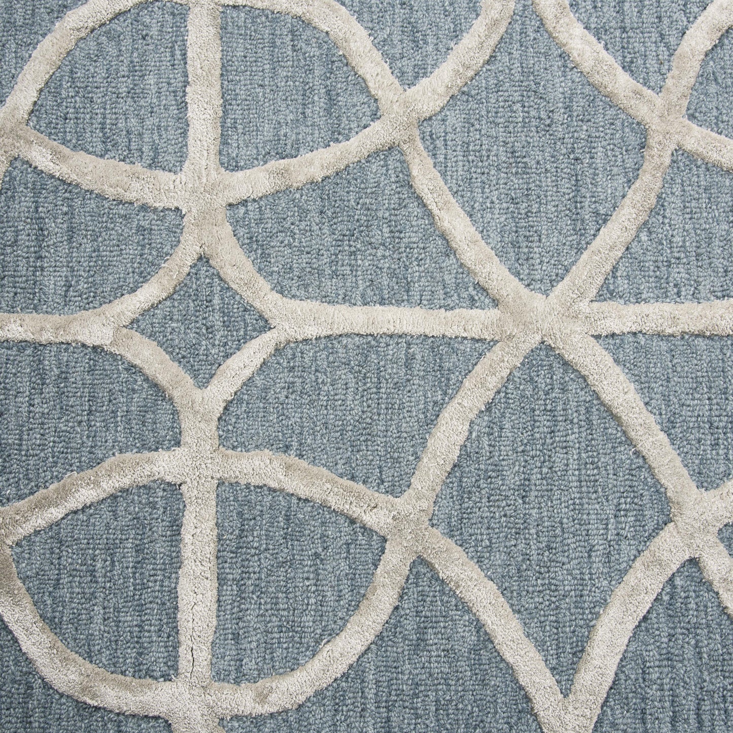 Monroe ME319A Denim Hand-Tufted Rug - Rizzy