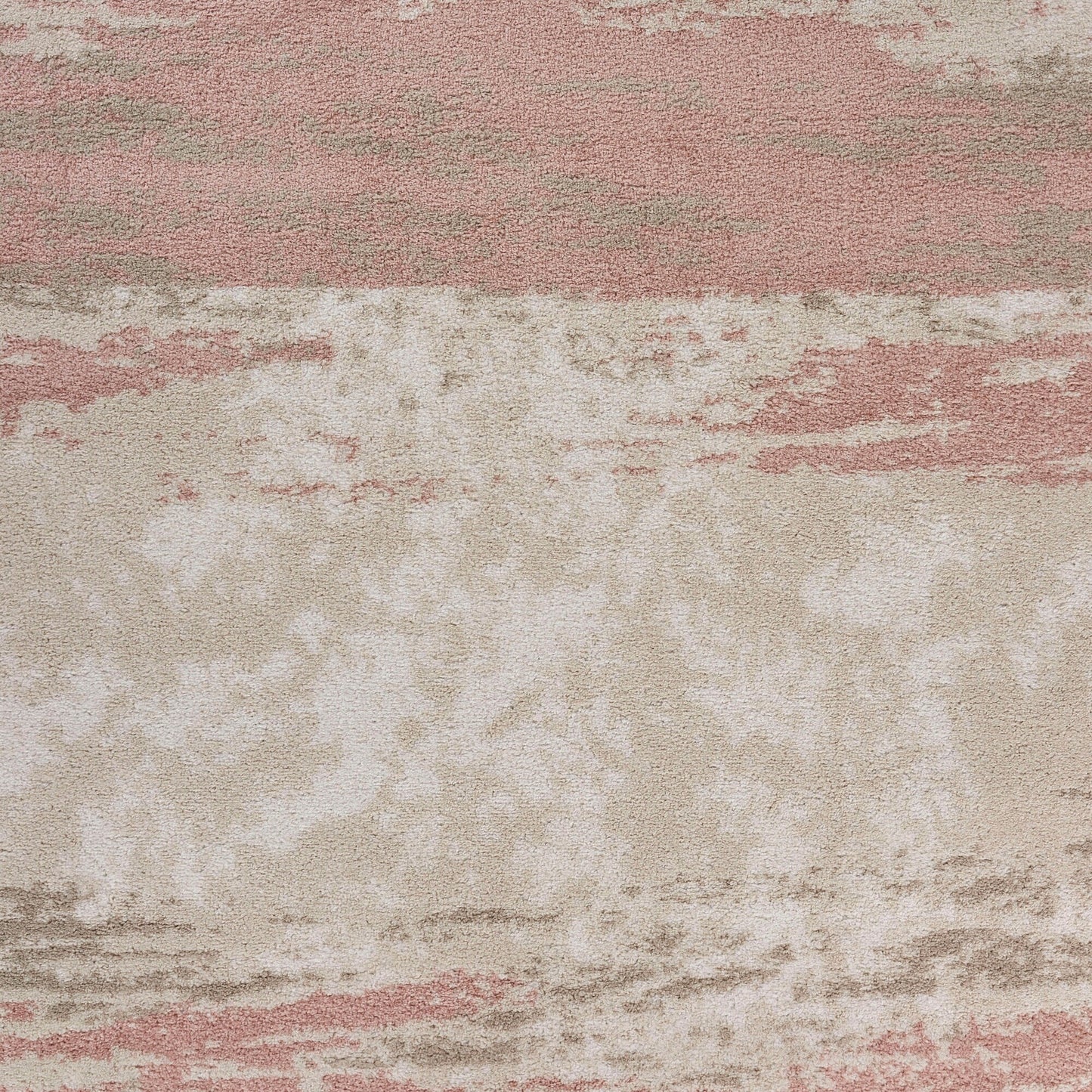 Meadow-81542 Farmhouse Power-Loomed Ivory/Blush Jute Indoor Area Rug - LR Home