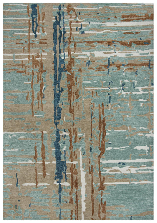 Metro MET102 Multi Hand-Tufted Rug - Rizzy