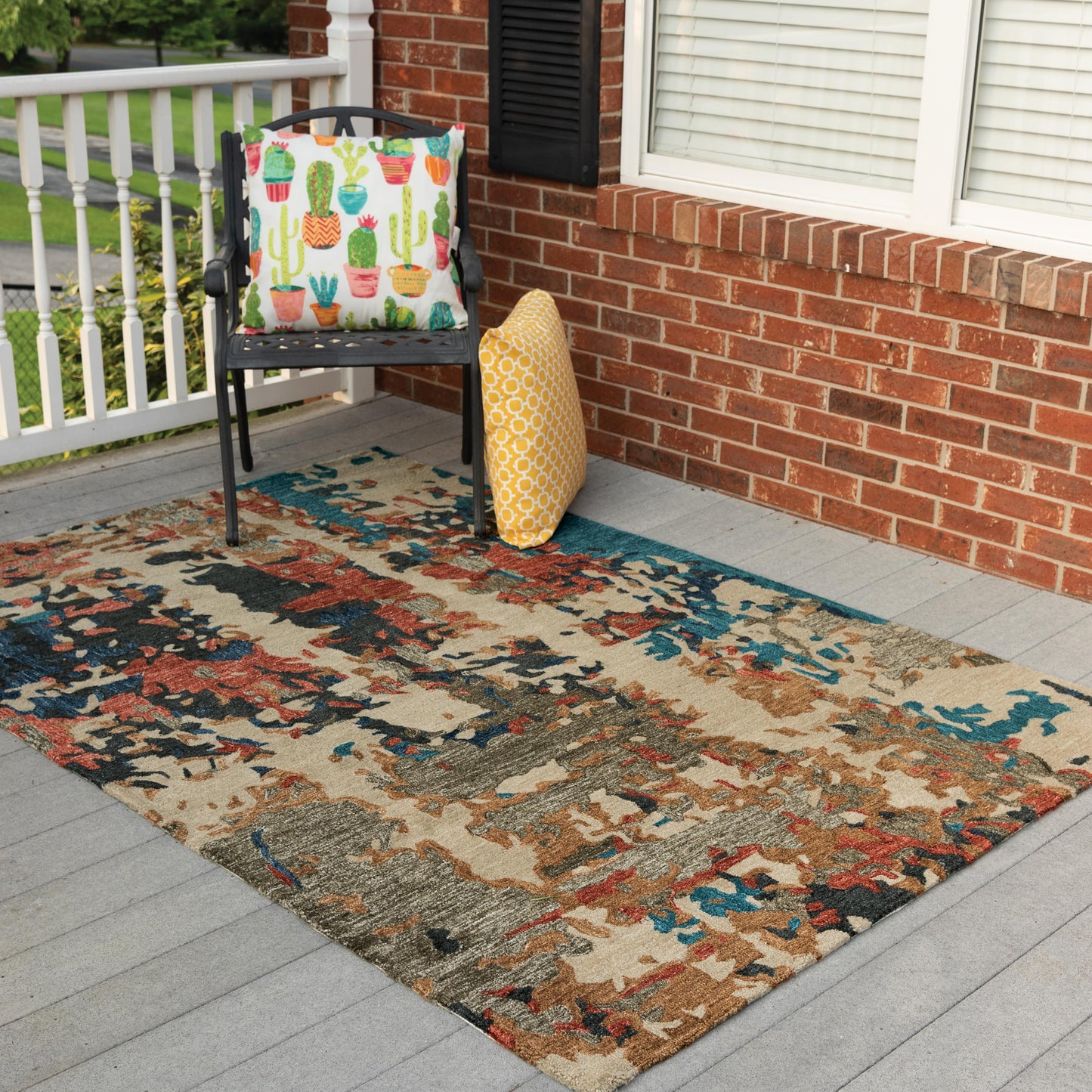 Metro MET104 Multi Hand-Tufted Rug - Rizzy