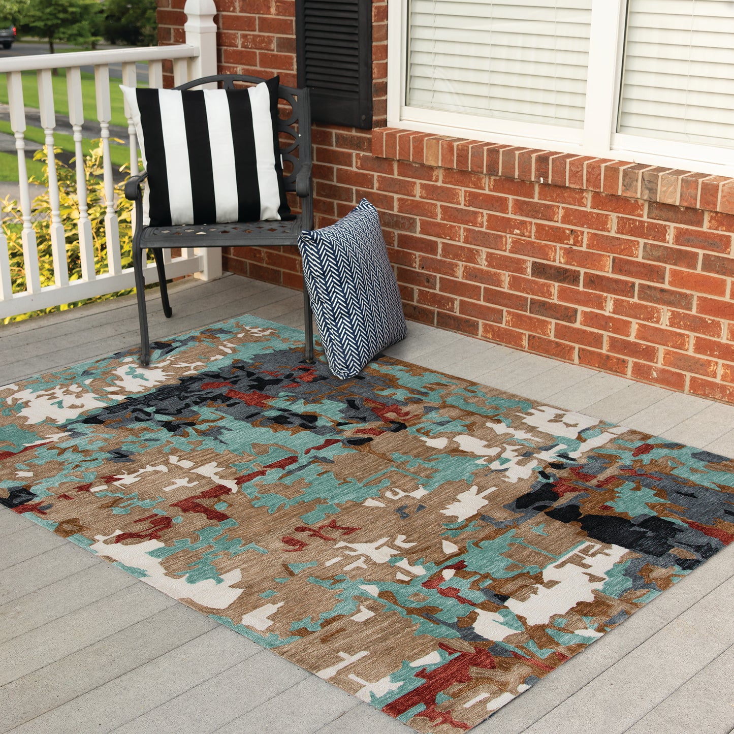 Metro MET105 Multi Hand-Tufted Rug - Rizzy
