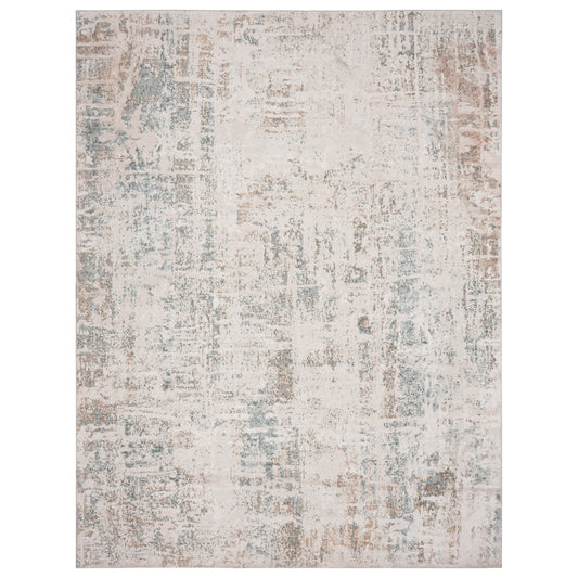 Michelle-81638 Modern Power-Loomed Gray/Taupe Cotton Indoor Area Rug - LR Home