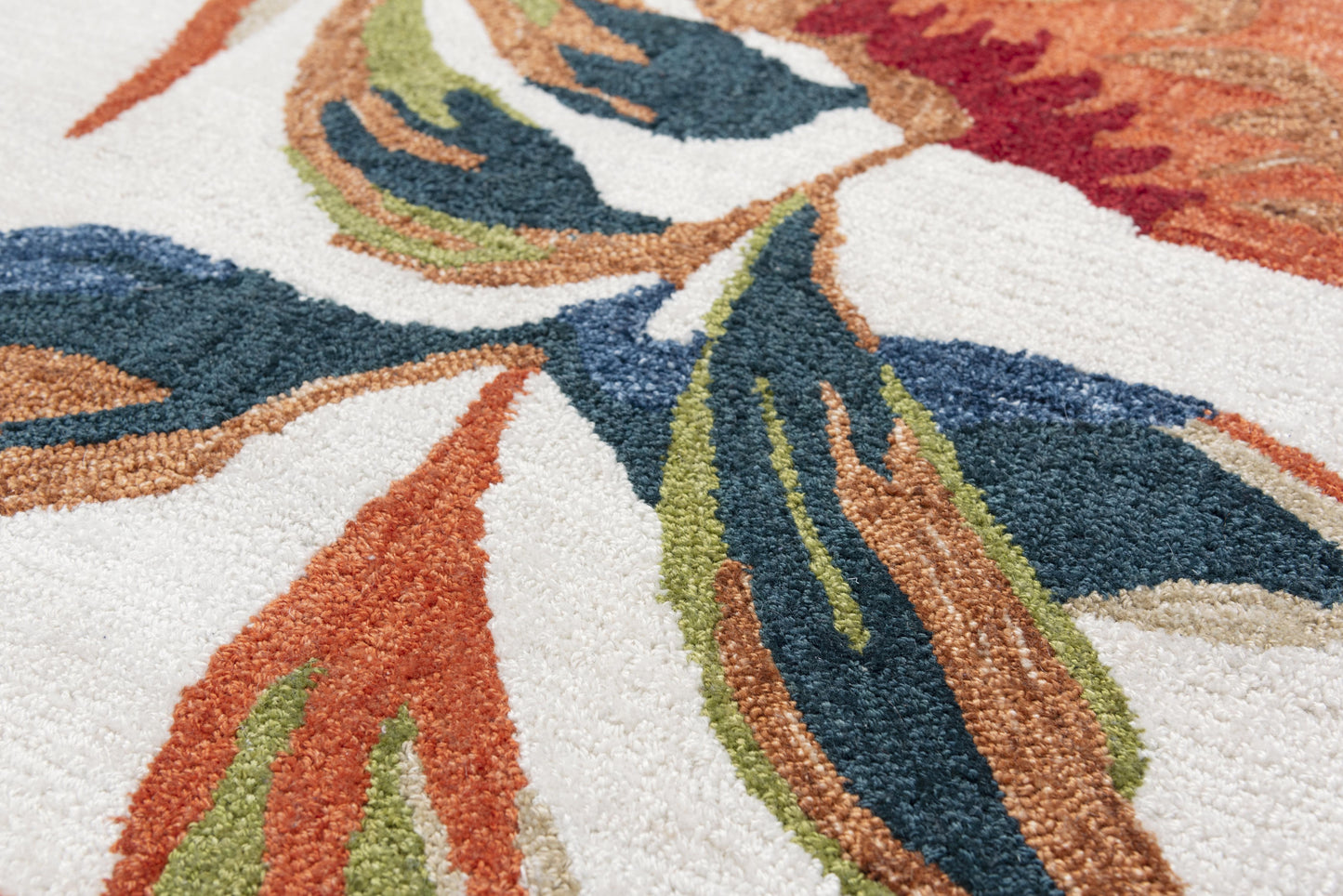 Miramar MIR970 Ivory Hand Tufted Rug - Rizzy