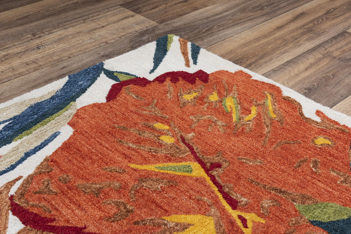 Miramar MIR970 Ivory Hand Tufted Rug - Rizzy