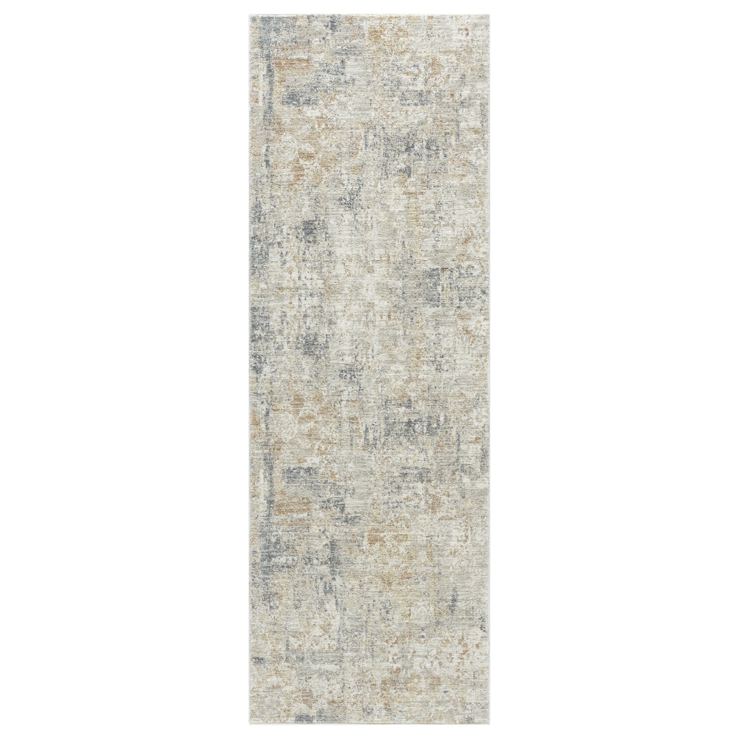 Miranda-82915 Modern Power-Loomed Cream/Multi Cotton Indoor Area Rug - LR Home