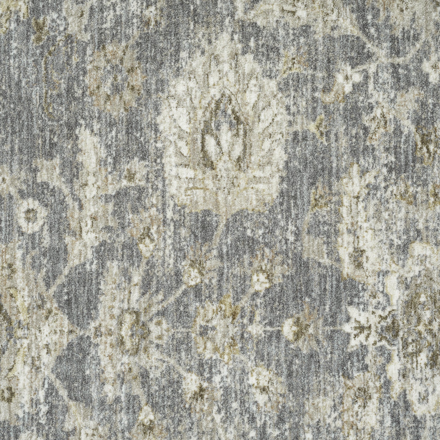 Miranda-82917 Farmhouse Power-Loomed Blue/Ivory Cotton Indoor Area Rug - LR Home