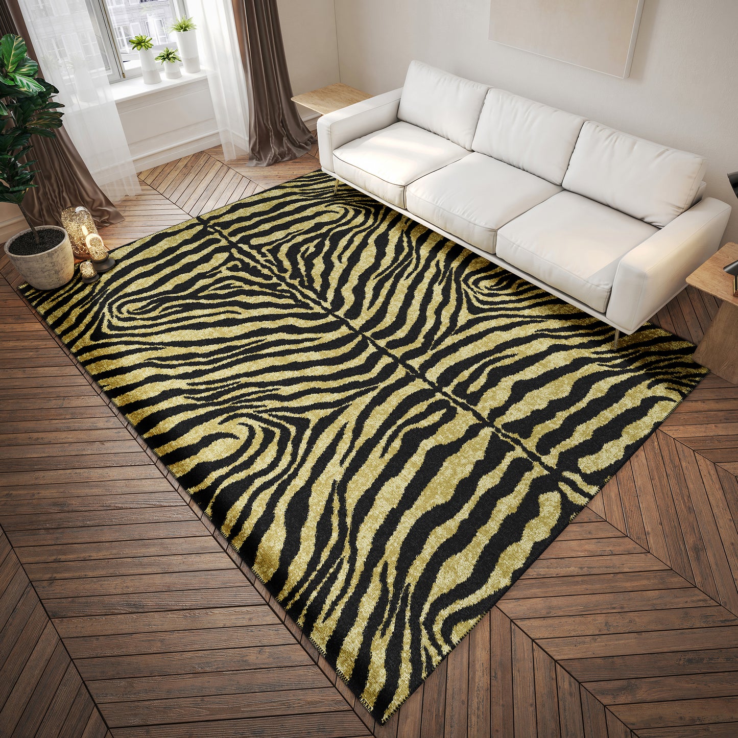 Machine Made Mali ML1 Gold - Dalyn Rugs