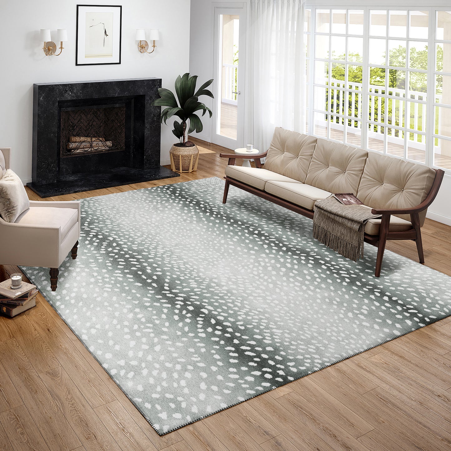 Machine Made Mali ML3 Flannel - Dalyn Rugs