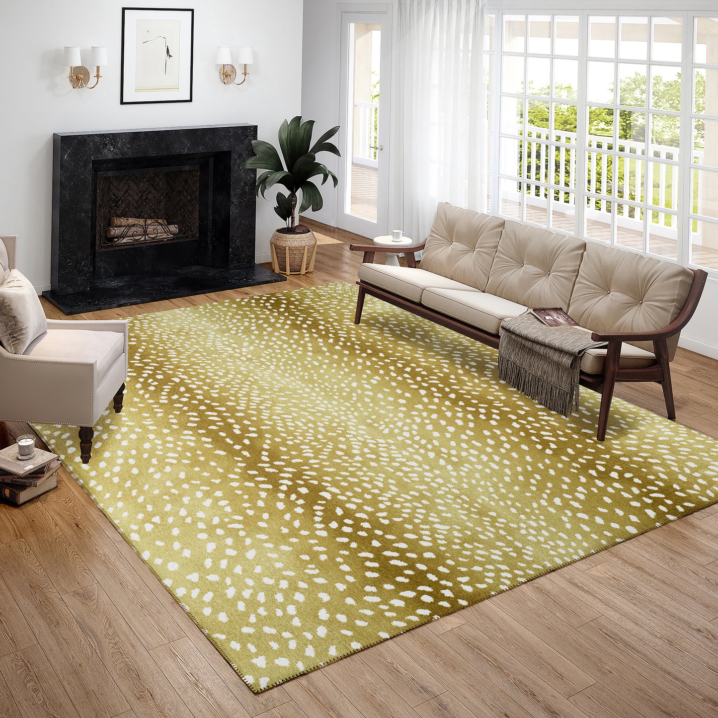 Machine Made Mali ML3 Gold - Dalyn Rugs