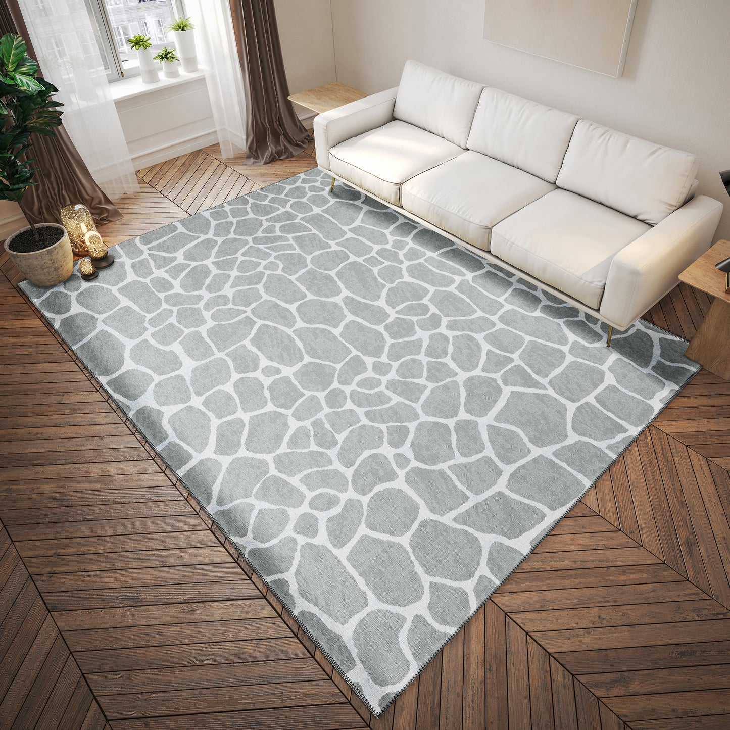 Machine Made Mali ML4 Flannel - Dalyn Rugs