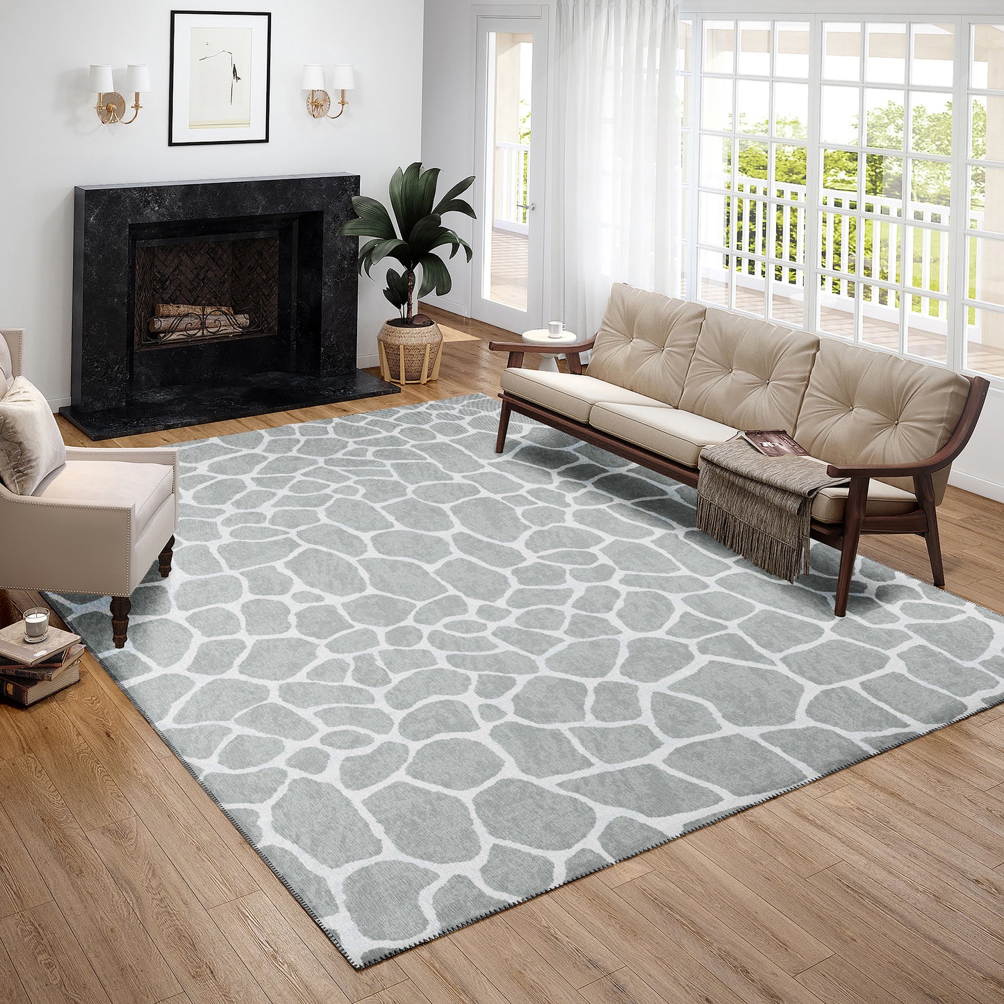 Machine Made Mali ML4 Flannel - Dalyn Rugs