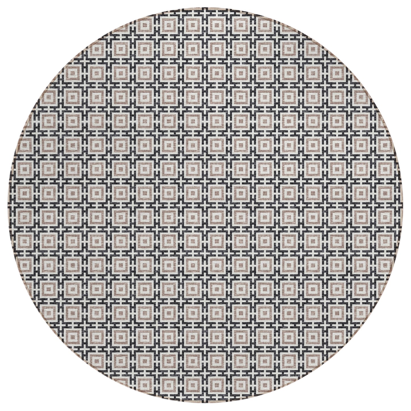 Machine Made Marlo MO1 Black - Dalyn Rugs