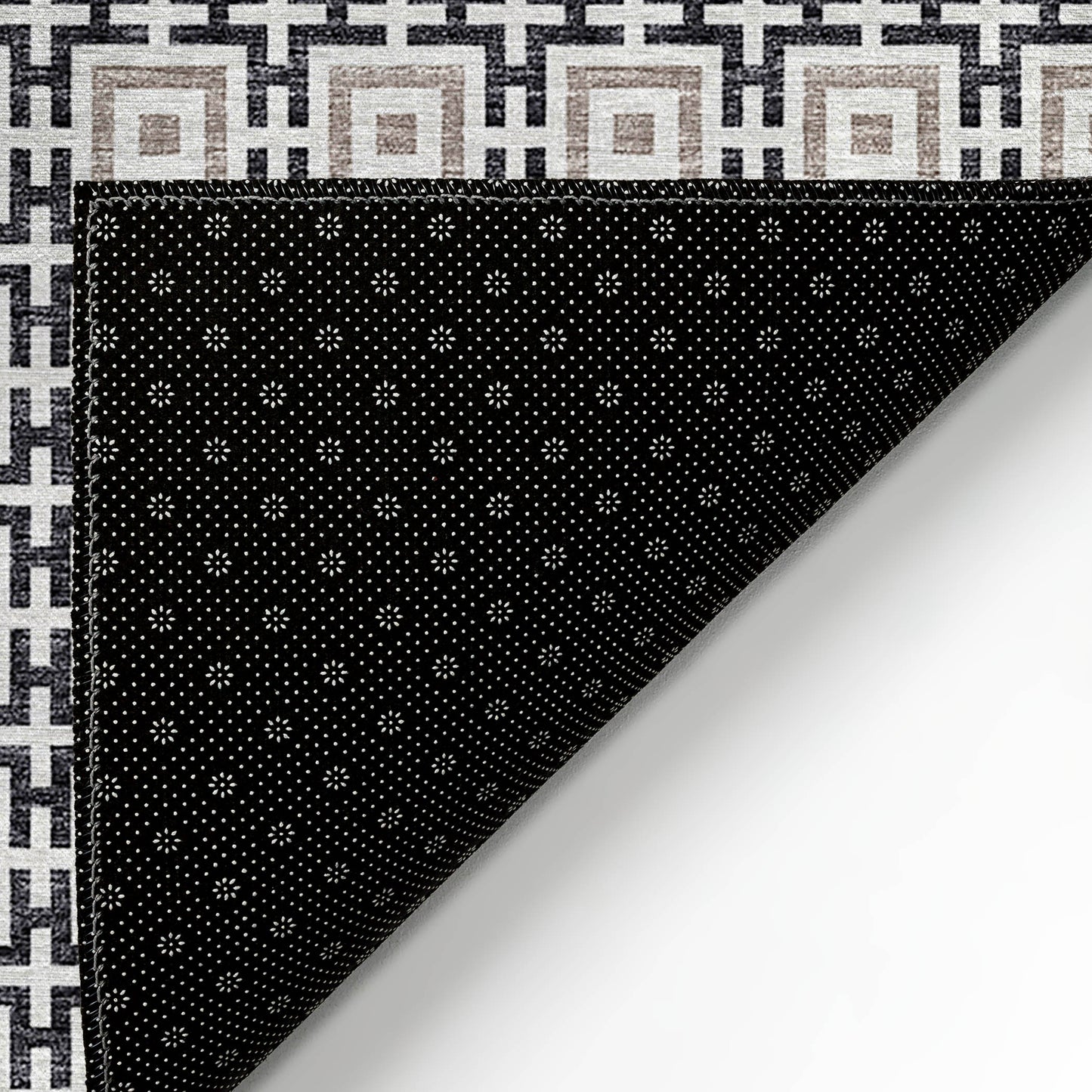 Machine Made Marlo MO1 Black - Dalyn Rugs