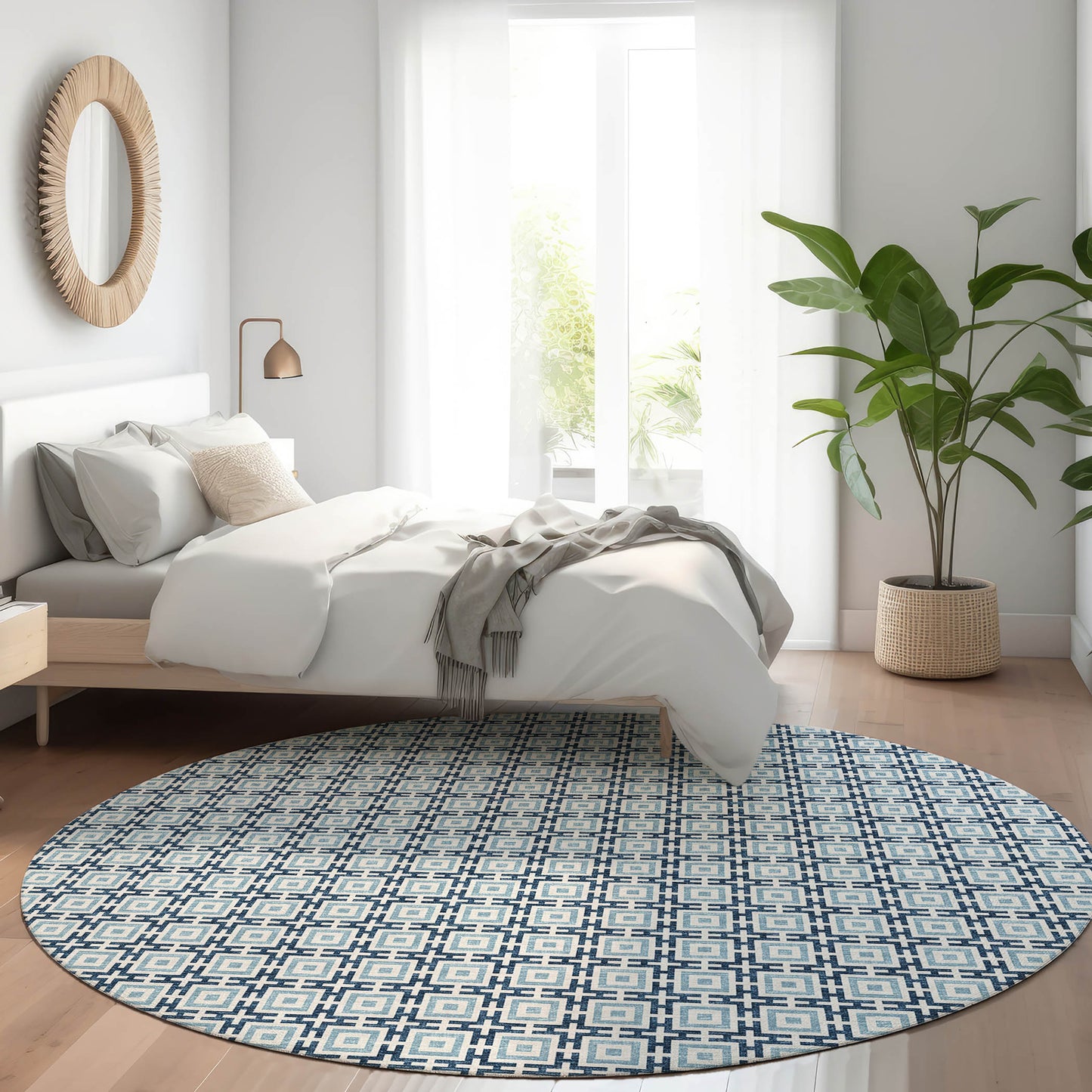 Machine Made Marlo MO1 Navy - Dalyn Rugs