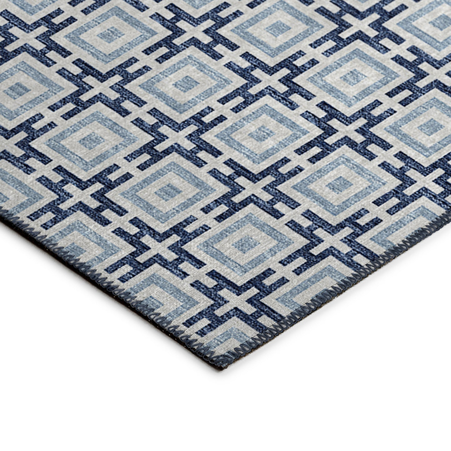 Machine Made Marlo MO1 Navy - Dalyn Rugs