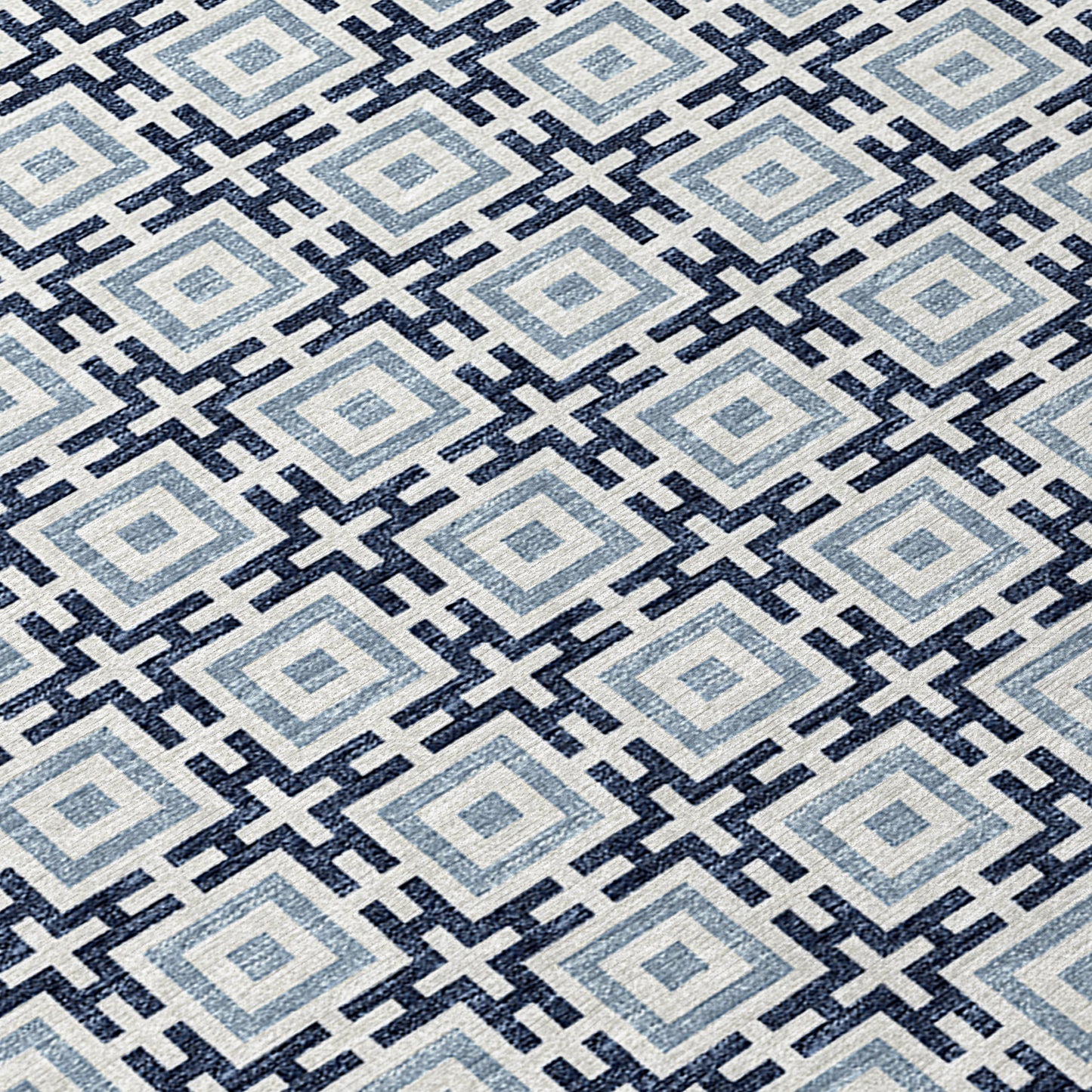 Machine Made Marlo MO1 Navy - Dalyn Rugs