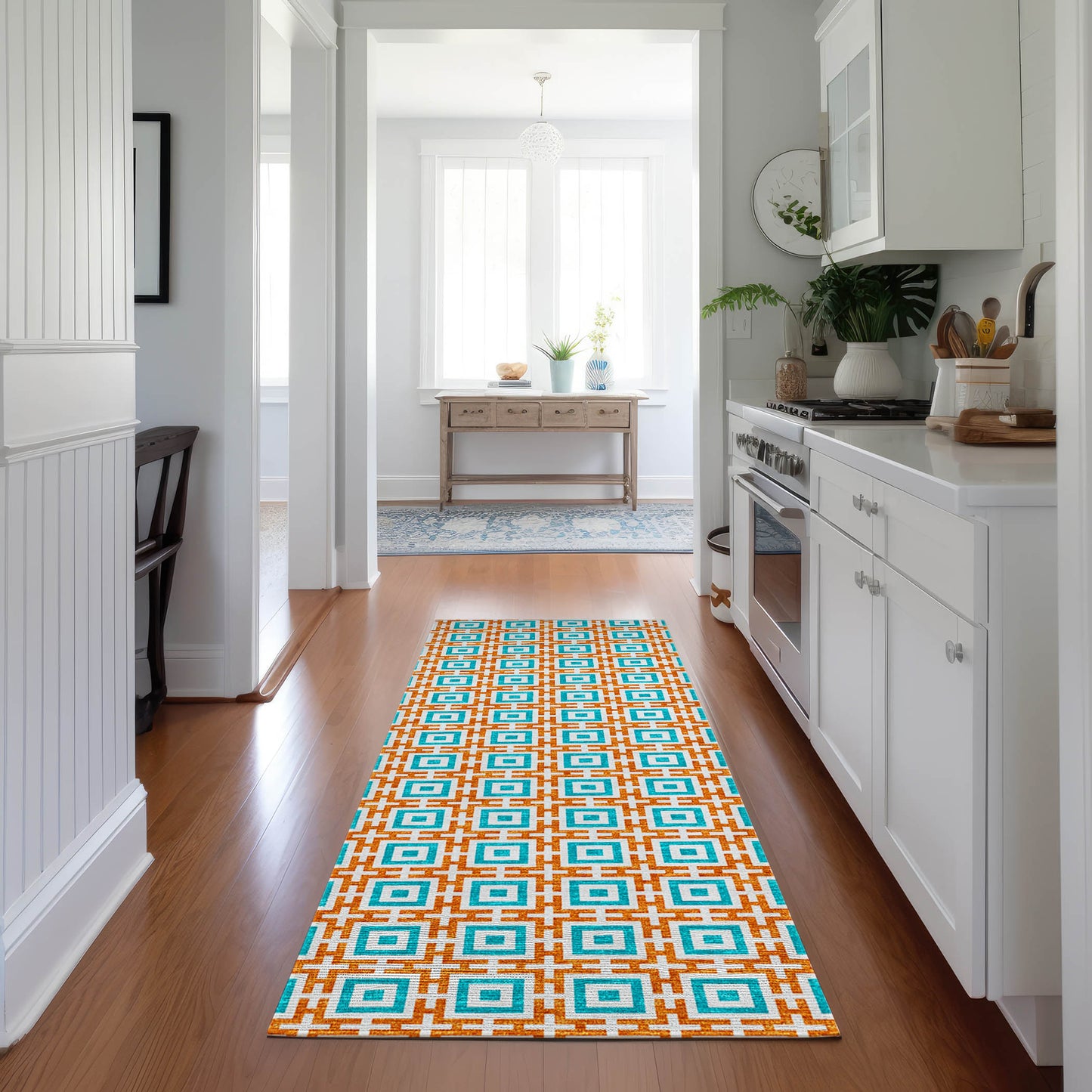 Machine Made Marlo MO1 Orange - Dalyn Rugs