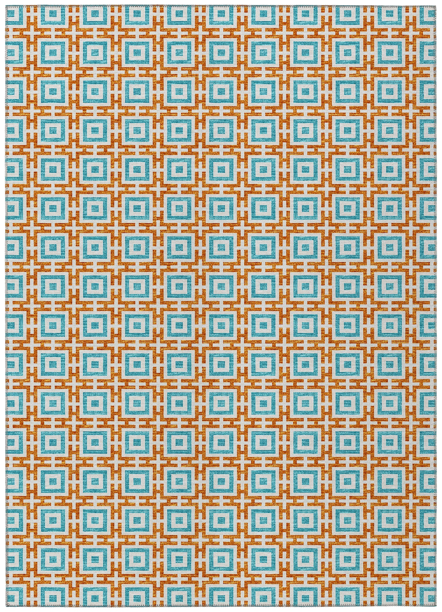 Machine Made Marlo MO1 Orange - Dalyn Rugs