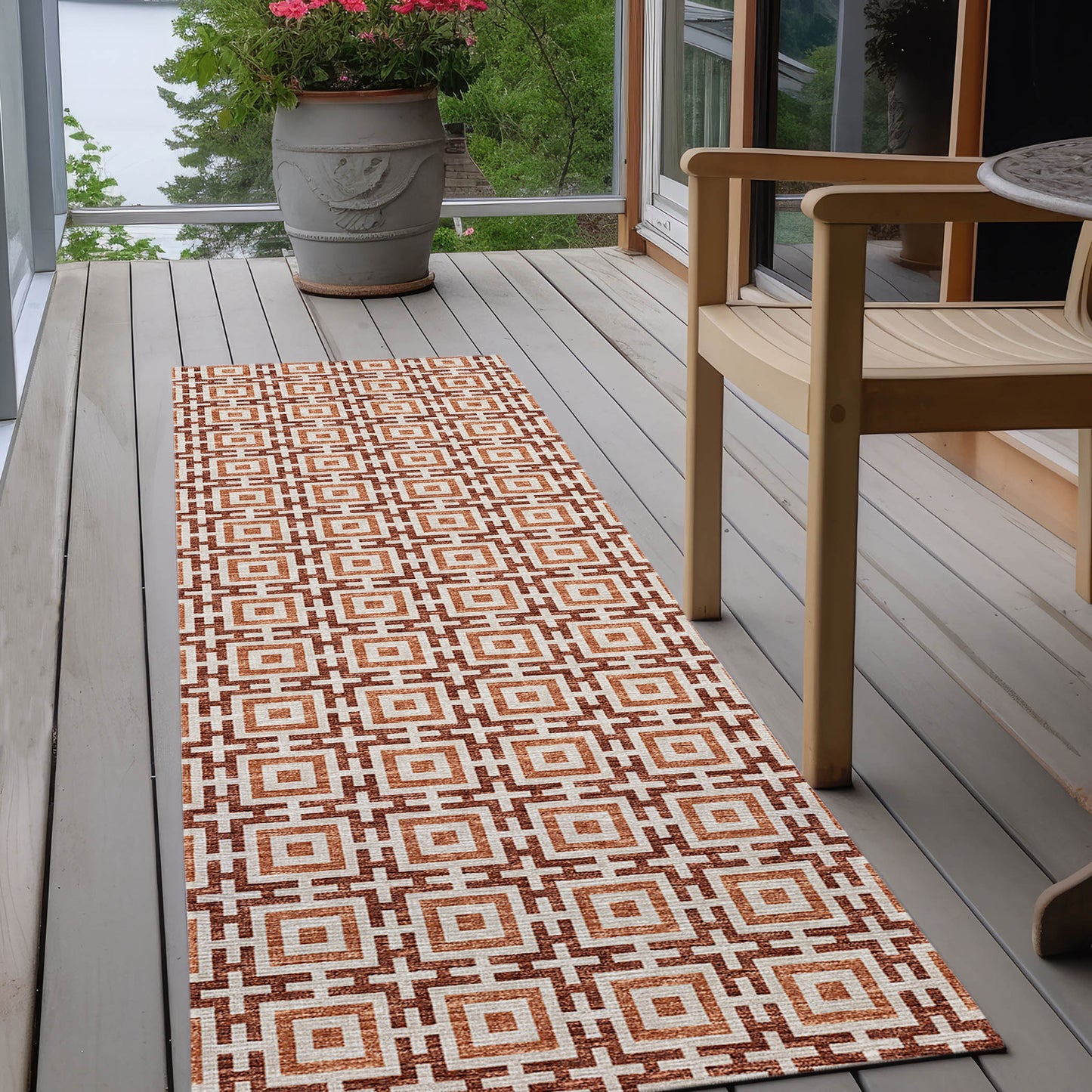 Machine Made Marlo MO1 Paprika - Dalyn Rugs