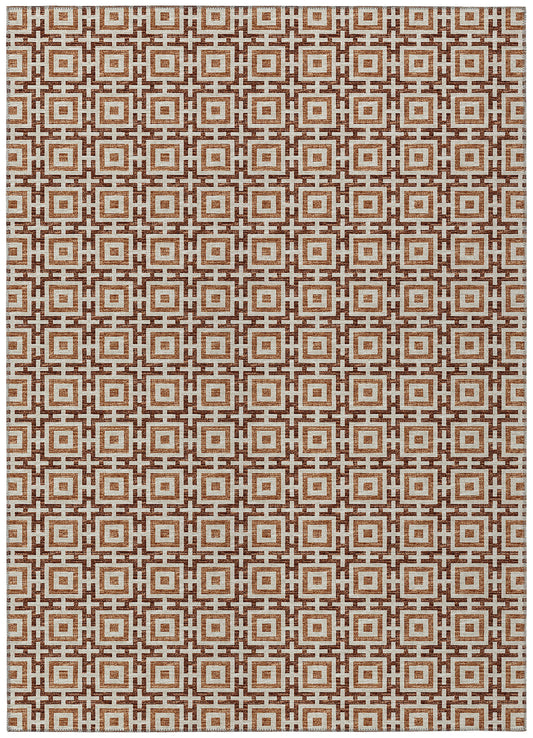 Indoor/Outdoor Marlo MO1 Paprika Washable