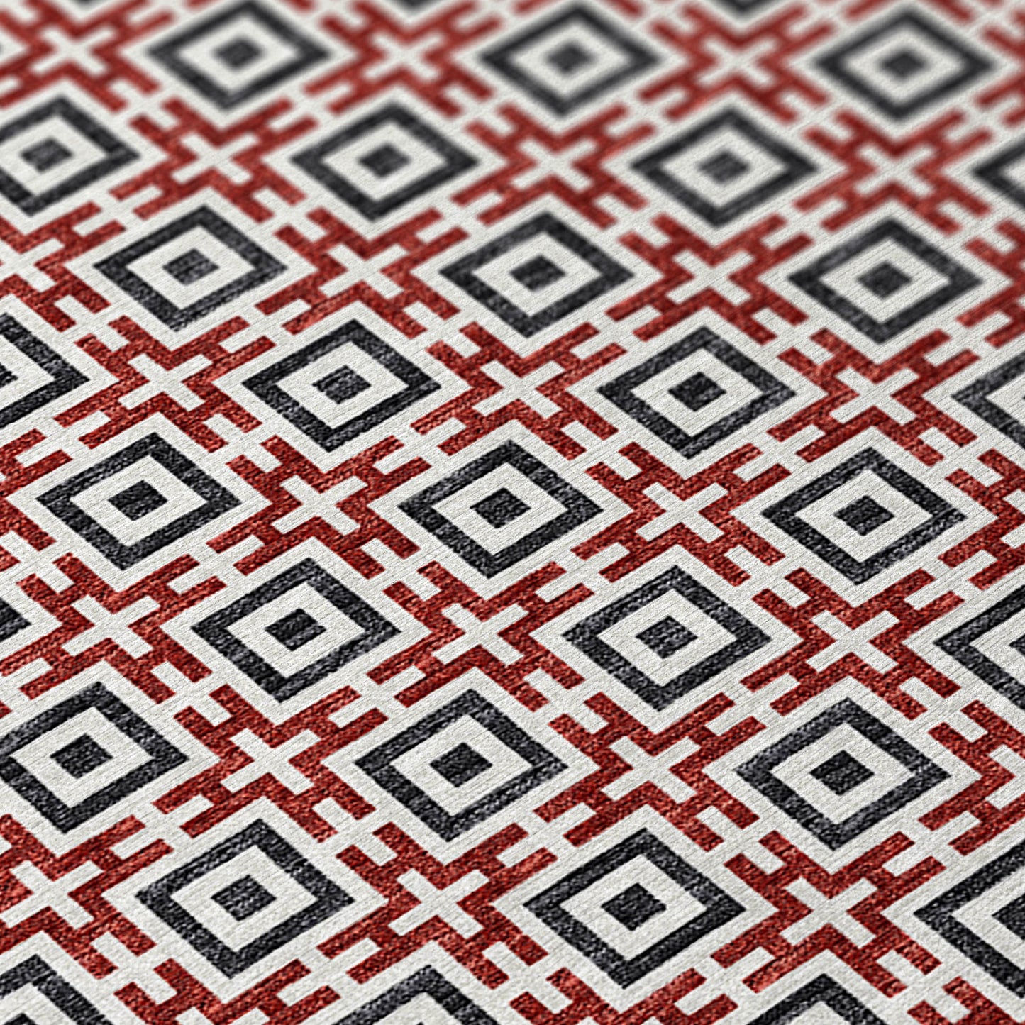 Machine Made Marlo MO1 Red - Dalyn Rugs