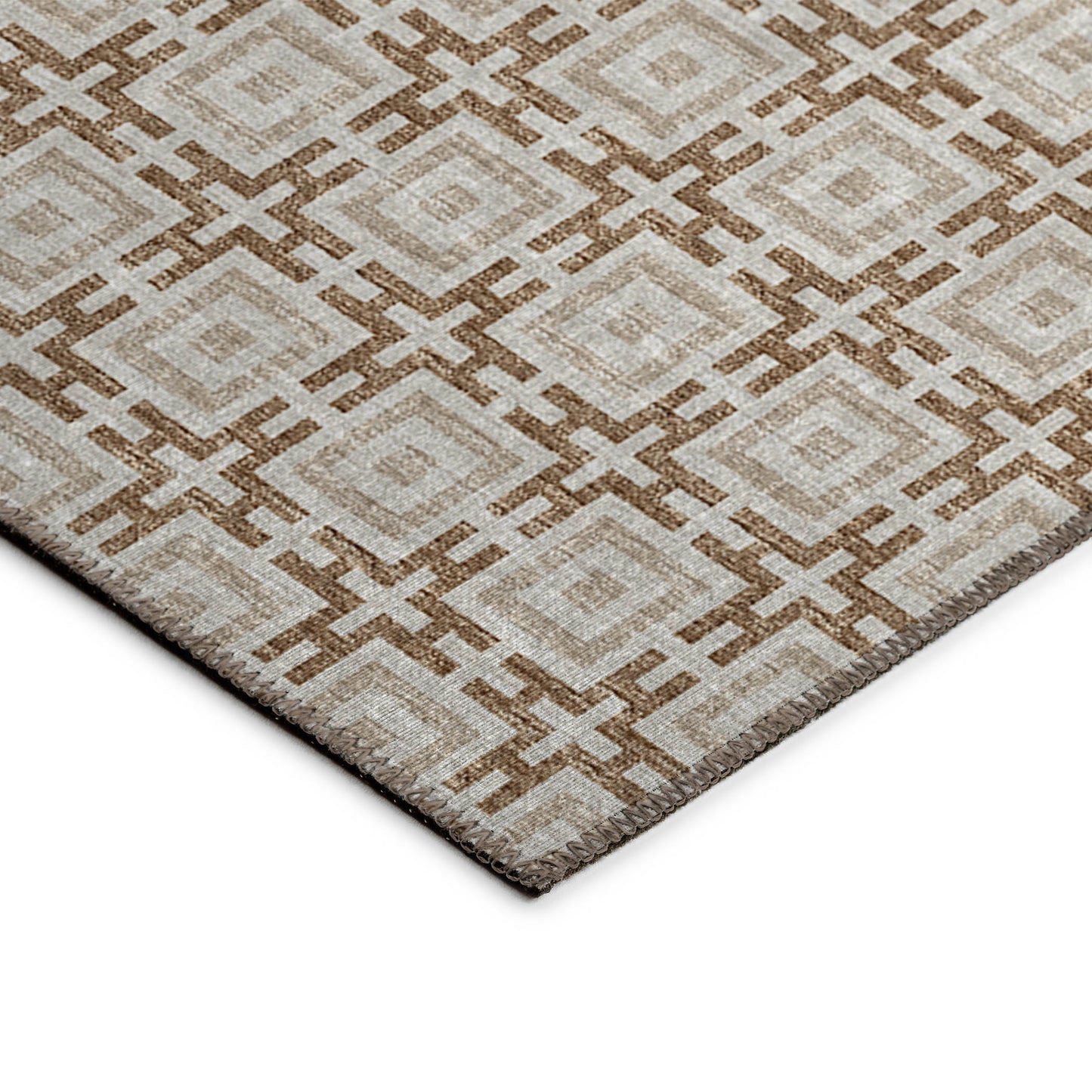 Machine Made Marlo MO1 Taupe - Dalyn Rugs