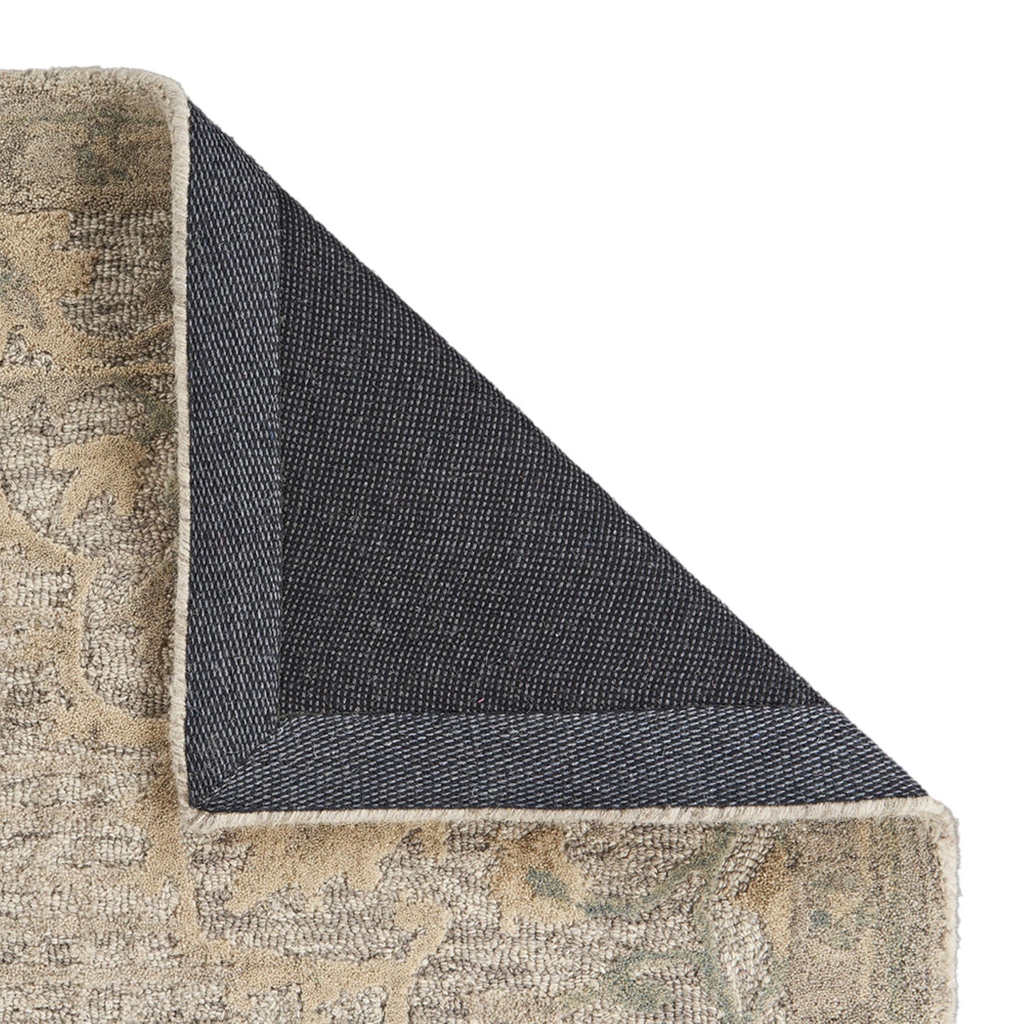 Modern Traditions-81290 Traditional Hand-Tufted Beige Cotton Indoor Area Rug - LR Home