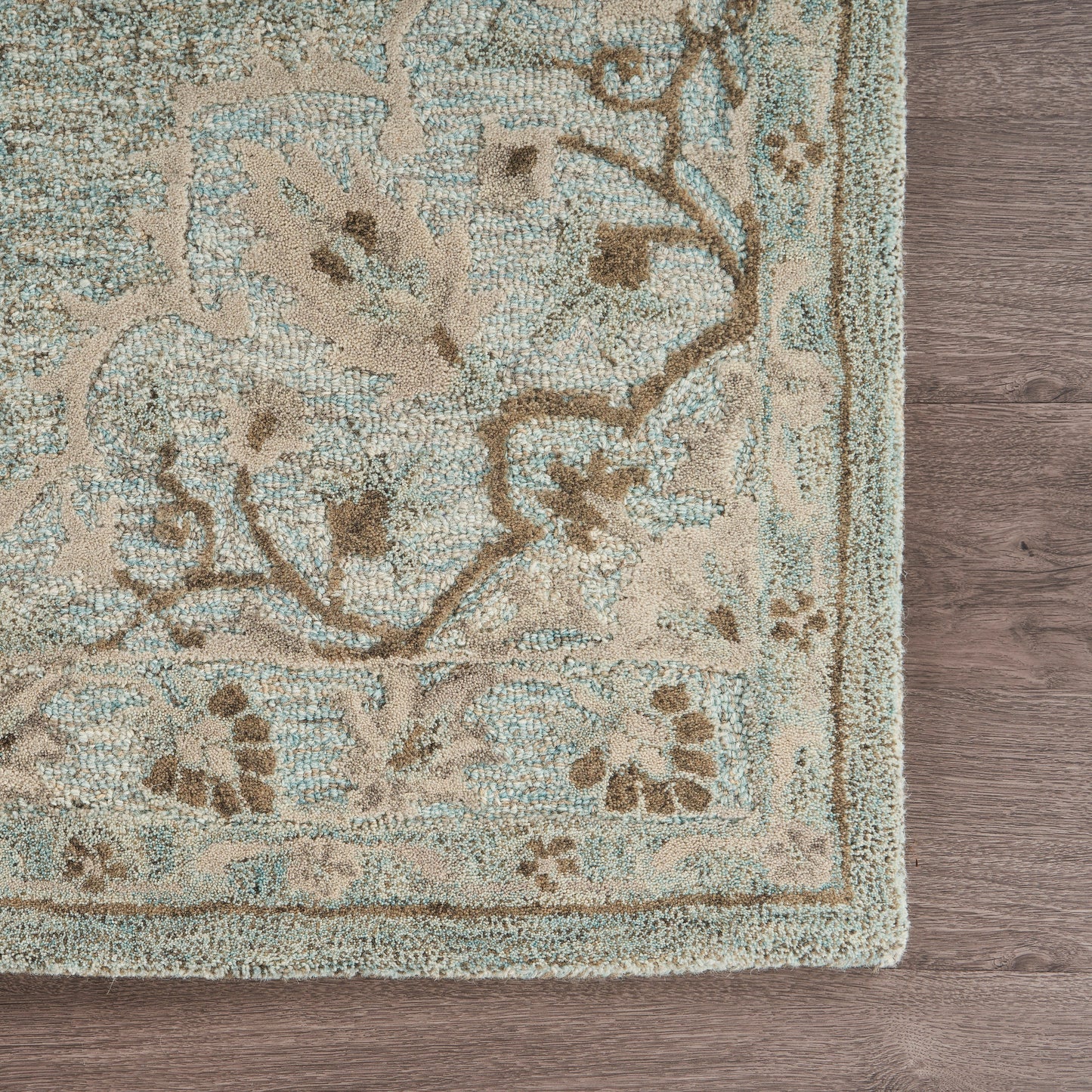 MODTR-81290 Classic/Traditional Hand-Tufted Ivory Wool Indoor Area Rugs - LR Home