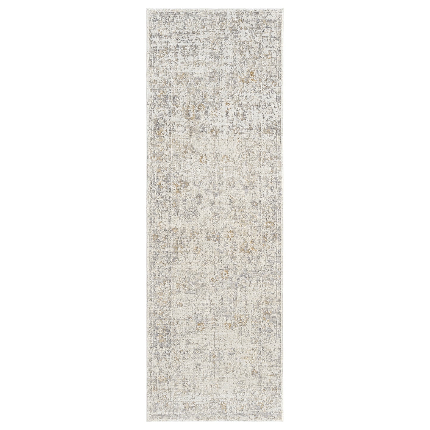 Monaco-82718 Traditional Power-Loomed Ivory/Beige Cotton Indoor Area Rug - LR Home