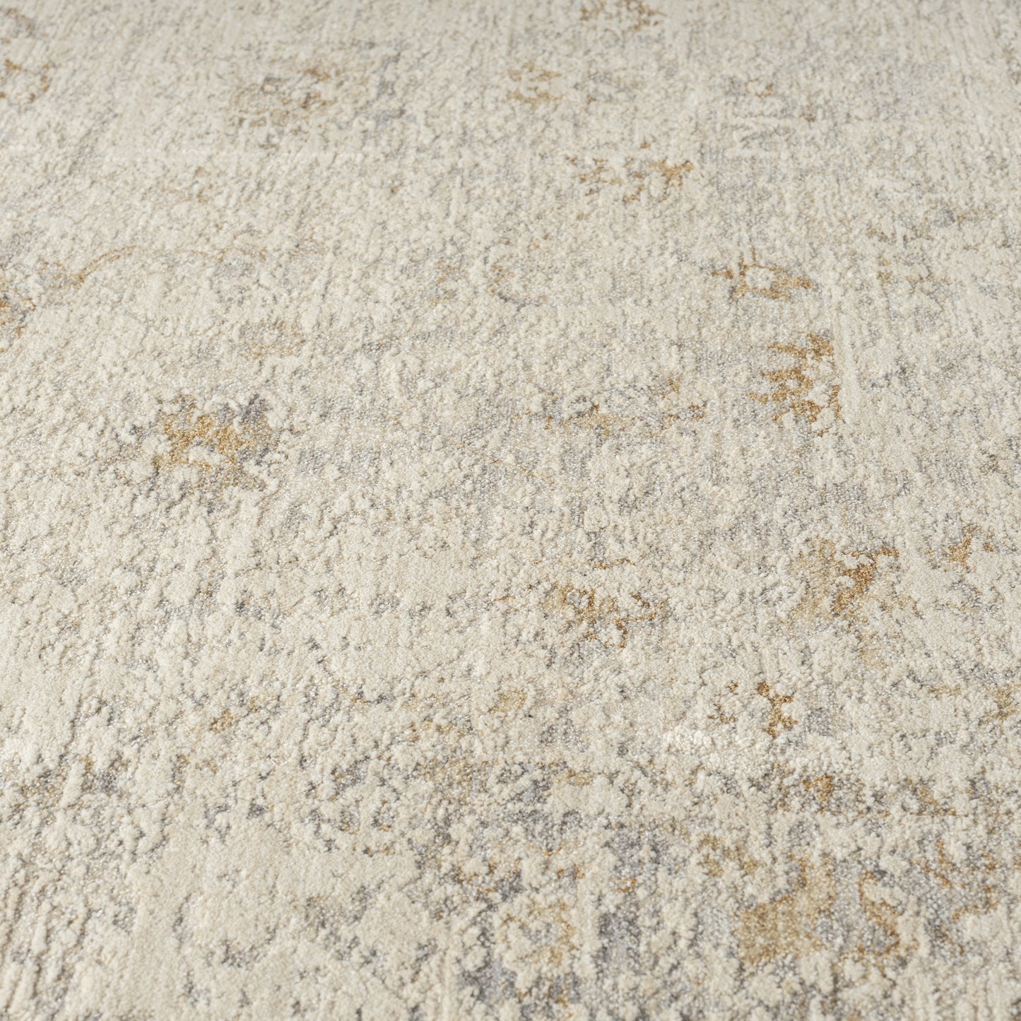 Monaco-82719 Traditional Power-Loomed Beige/Ivory Cotton Indoor Area Rug - LR Home