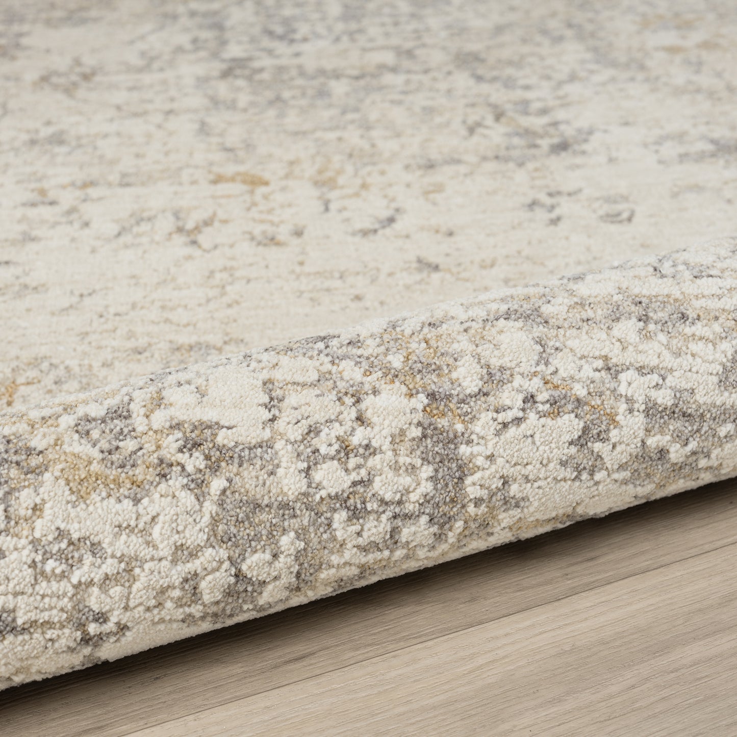 Monaco-82718 Traditional Power-Loomed Ivory/Beige Cotton Indoor Area Rug - LR Home