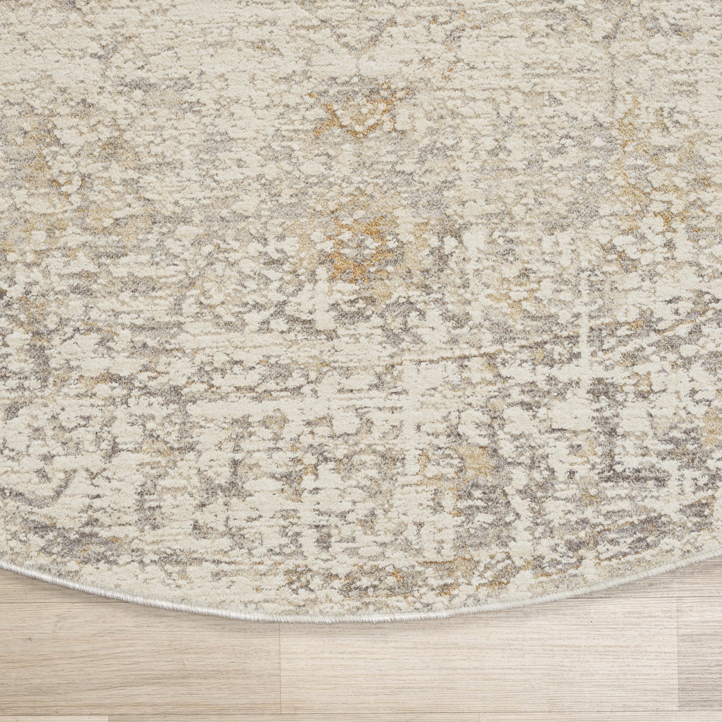 Monaco-82718 Traditional Power-Loomed Ivory/Beige Cotton Indoor Area Rug - LR Home