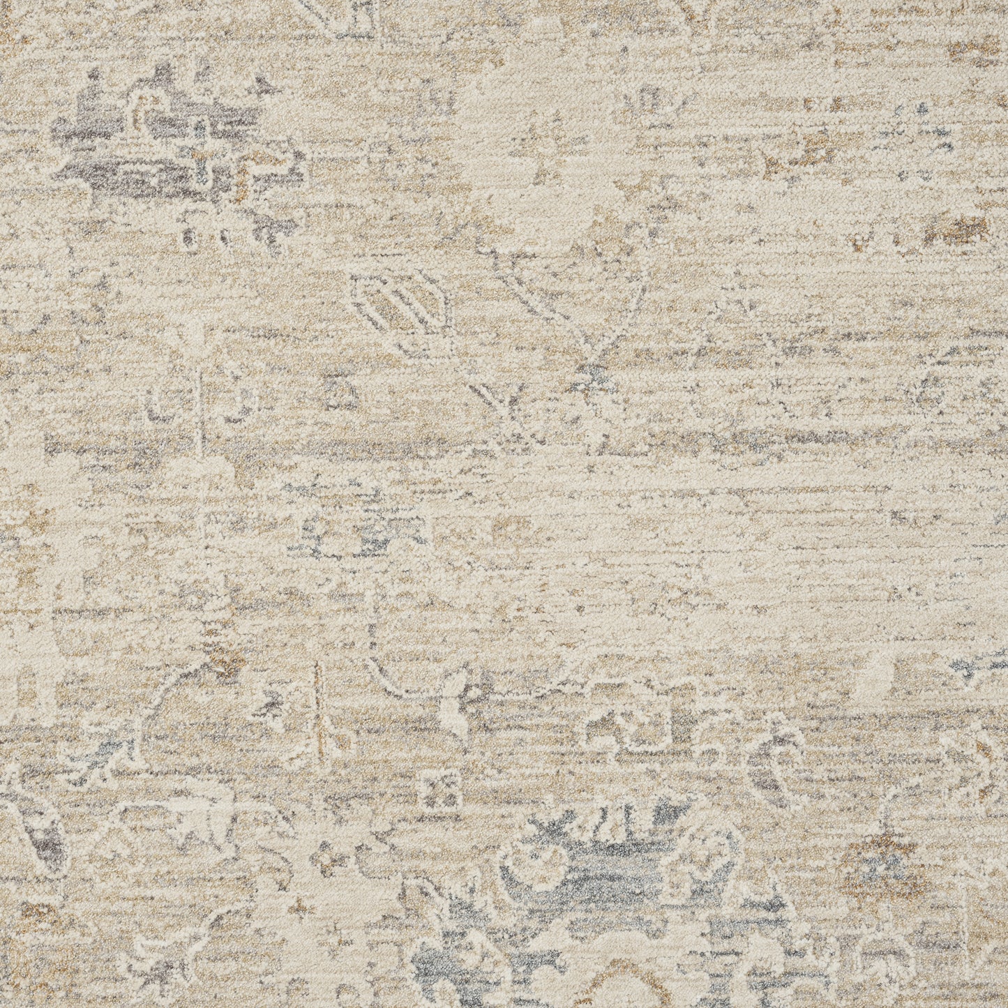 Monaco-82719 Traditional Power-Loomed Beige/Ivory Cotton Indoor Area Rug - LR Home