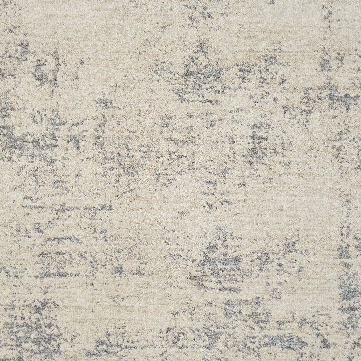Monaco-82721 Transitional Power-Loomed Ivory/Stone Blue Cotton Indoor Area Rug - LR Home