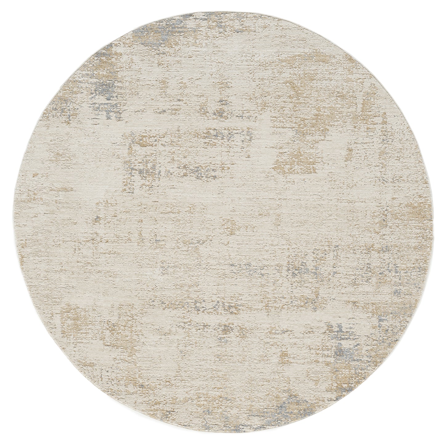Monaco-82722 Transitional Power-Loomed Beige/Stone Blue Cotton Indoor Area Rug - LR Home