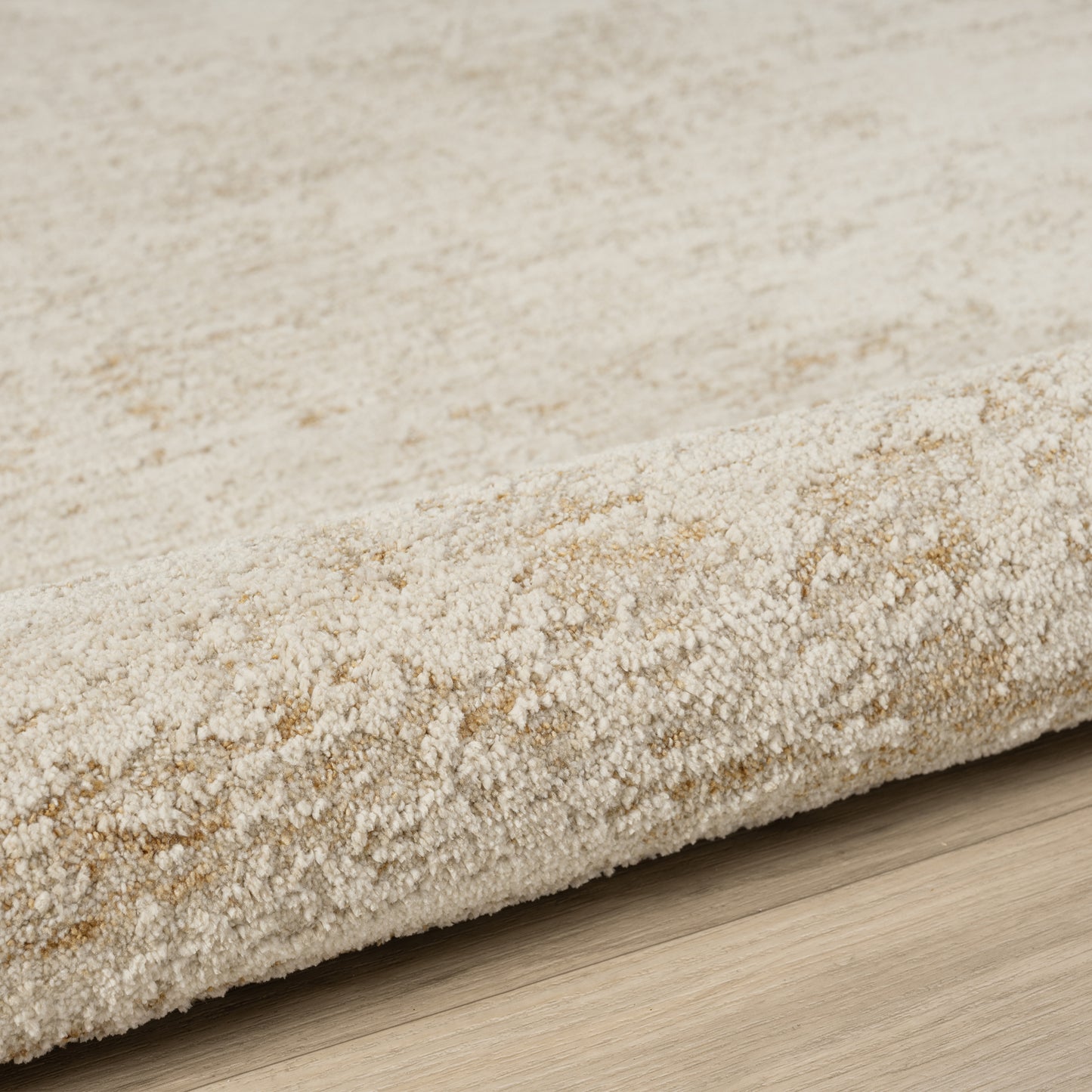 Monaco-82723 Transitional Power-Loomed Ivory/Beige Cotton Indoor Area Rug - LR Home