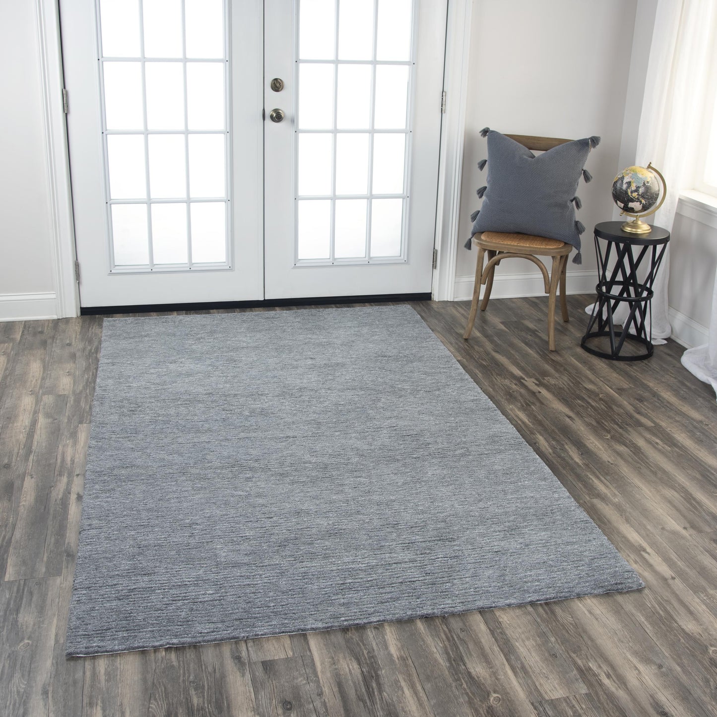 Mason Park MPK102 Gray Hand-Tufted Rug - Rizzy