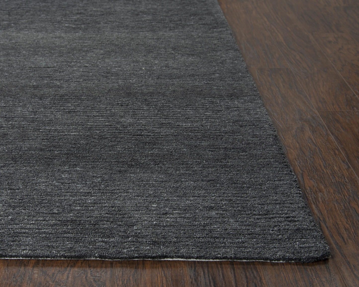Mason Park MPK103 Charcoal Hand-Tufted Rug - Rizzy