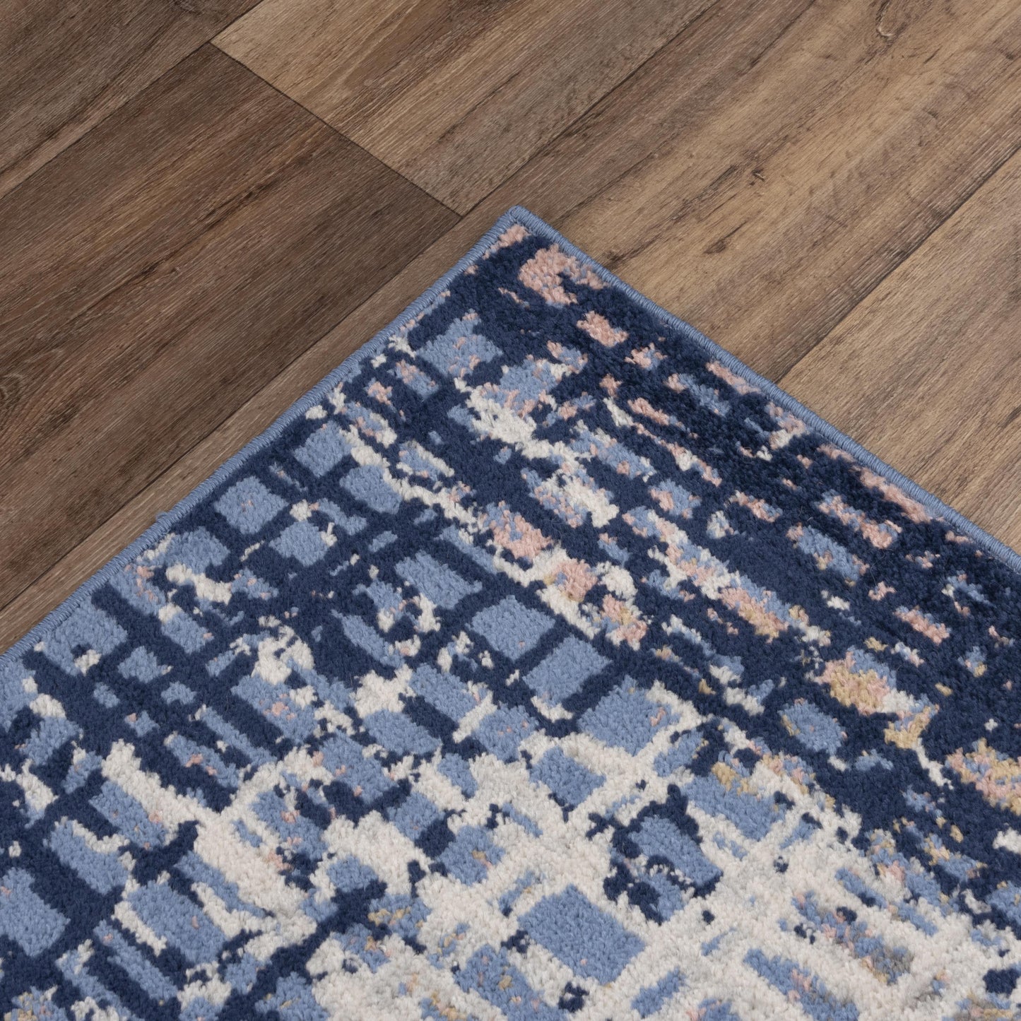 Marquise MRQ841 Navy Machine-Made Rug - Rizzy