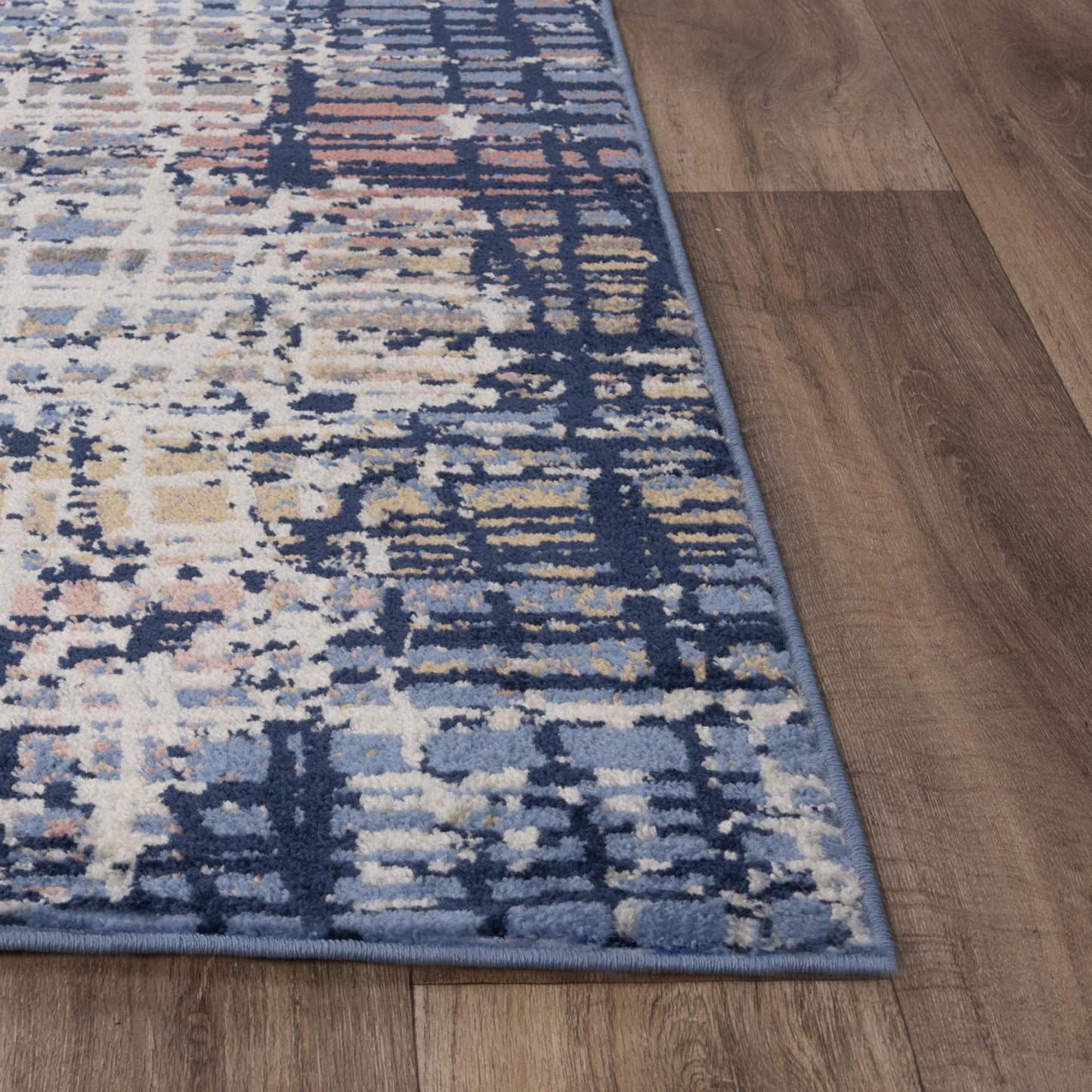 Marquise MRQ841 Navy Machine-Made Rug - Rizzy